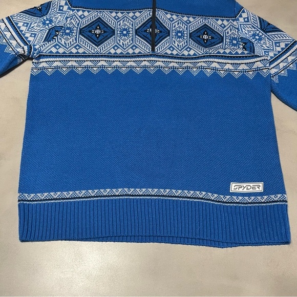 SPYDER Arc 1/4 Zip Pullover Sweater - Picture 5 of 10